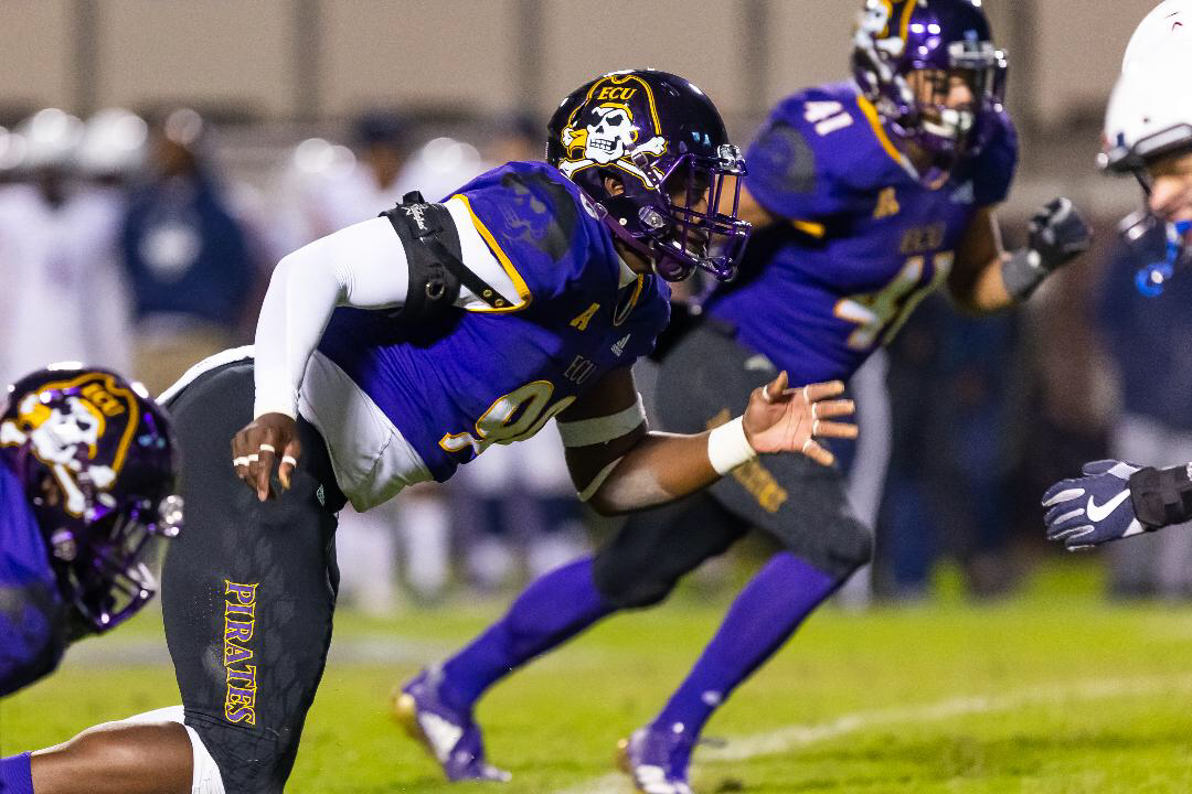 "My "Y" is to show the kids that grew up like I did that there’s always a way." Brandon Henderson, East Carolina, Defensive Tackle