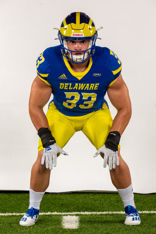 "My family is what keeps me going." ~Johnny Buchanan, University of Delaware Linebacker