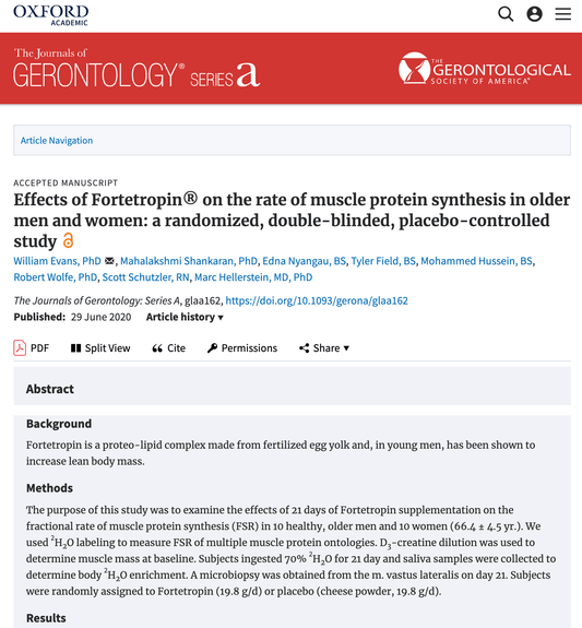 Press Release of Published Study