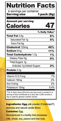 YOLKED 5 Pack Single Serves