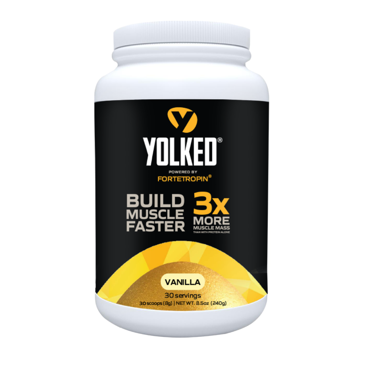 Vanilla Fortetropin® Canister 30 Serving Canister